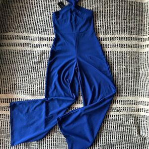 Saints 21 Size Large Royal Blue Jumpsuit